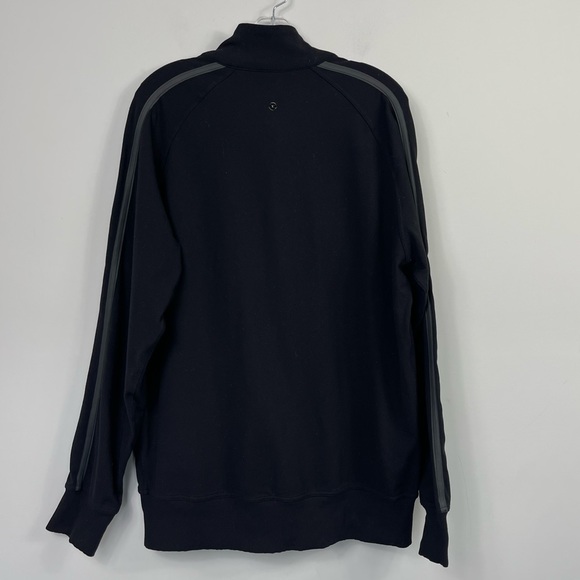 Lululemon Kung Fu Jacket II Black Men’s XL Zip Up Pocket Rubber Seams Activewear - Picture 7 of 15
